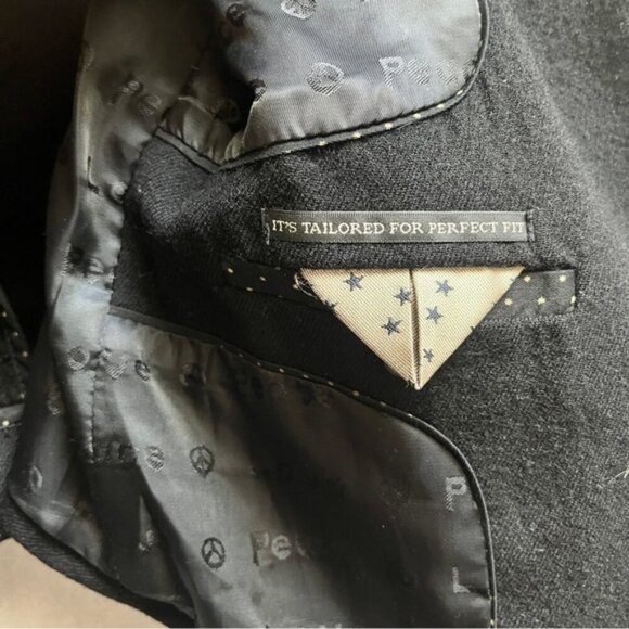 Maison Scotch wool tuxedo Blazer Sz 1 17” PTP - Picture 4 of 9